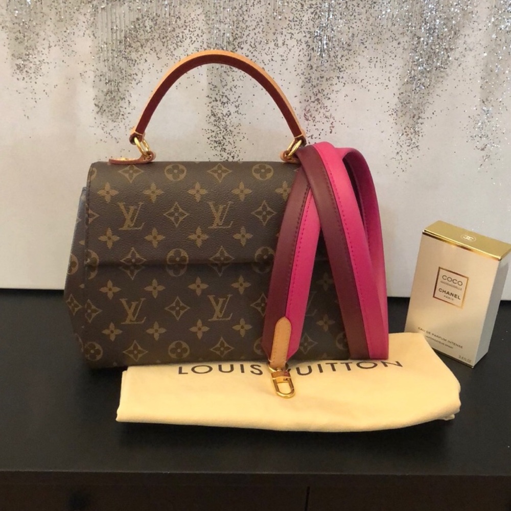 LOUIS VUITTON CLUNY BB IN FUSHIA